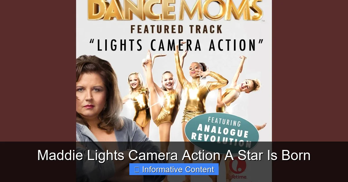 Maddie Lights Camera Action A Star Is Born