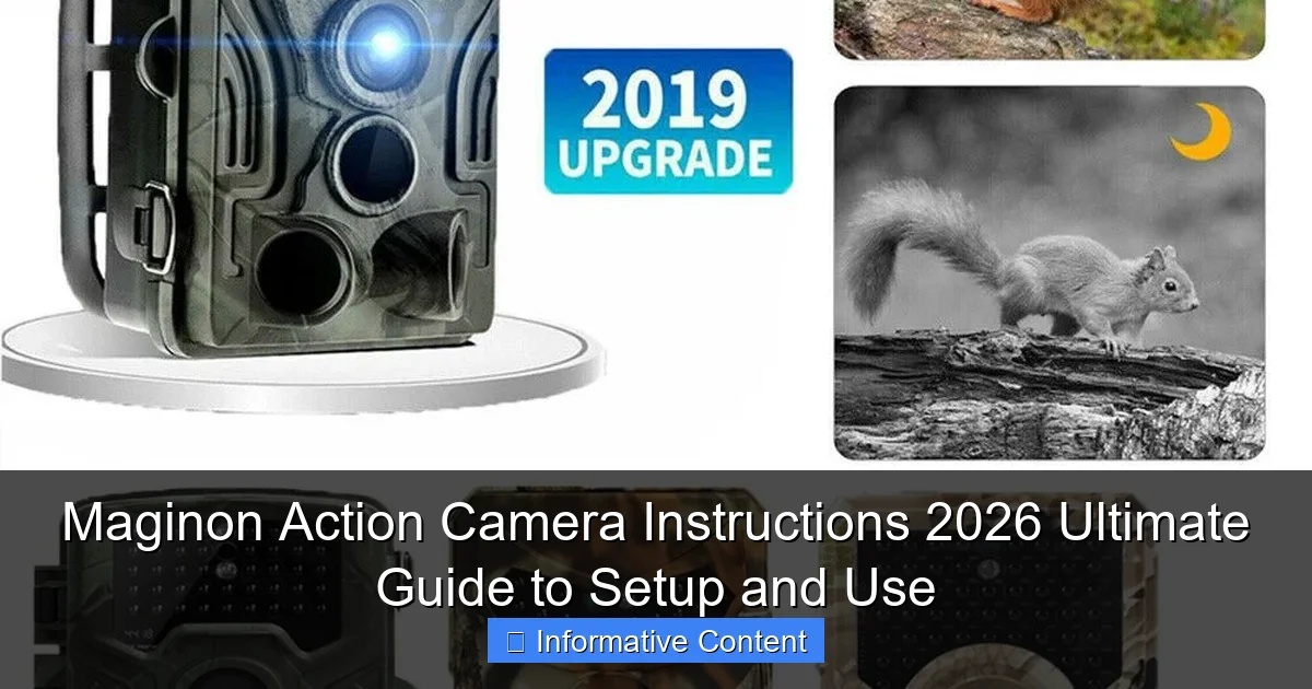 Maginon Action Camera Instructions 2026 Ultimate Guide to Setup and Use