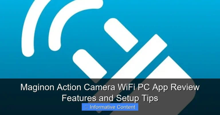Maginon Action Camera WiFi PC App Review Features and Setup Tips