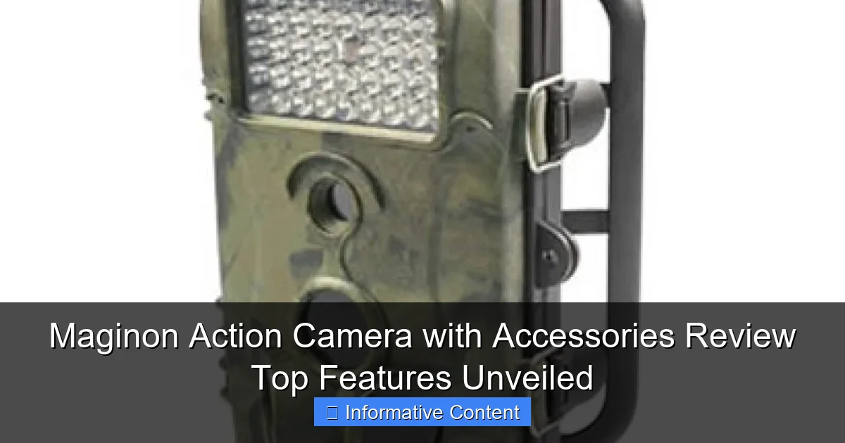 Maginon Action Camera with Accessories Review Top Features Unveiled