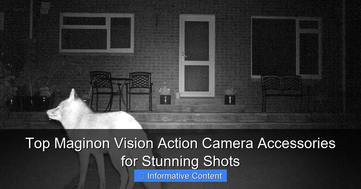 Top Maginon Vision Action Camera Accessories for Stunning Shots