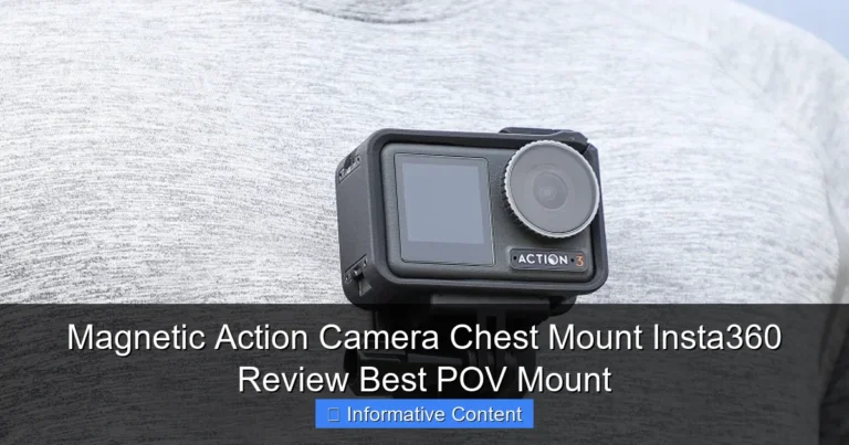 Magnetic Action Camera Chest Mount Insta360 Review Best POV Mount