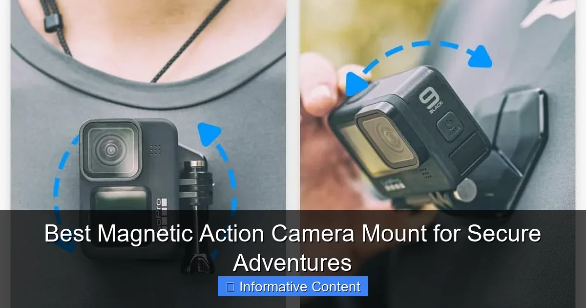Best Magnetic Action Camera Mount for Secure Adventures