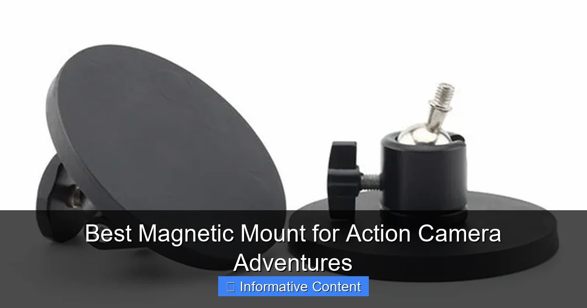 Best Magnetic Mount for Action Camera Adventures