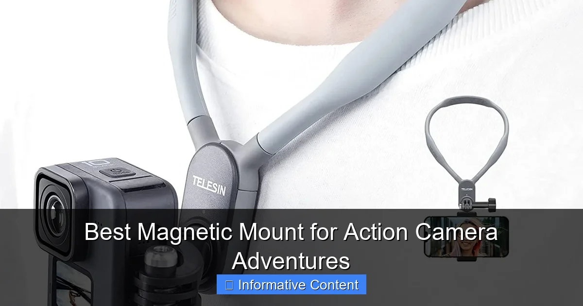 Best Magnetic Mount for Action Camera Adventures