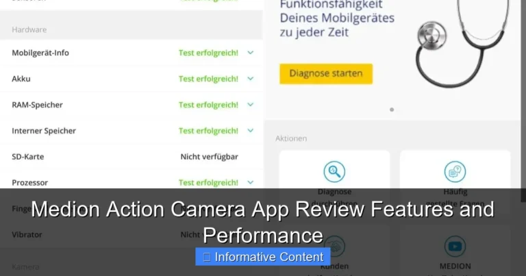 Medion Action Camera App Review Features and Performance