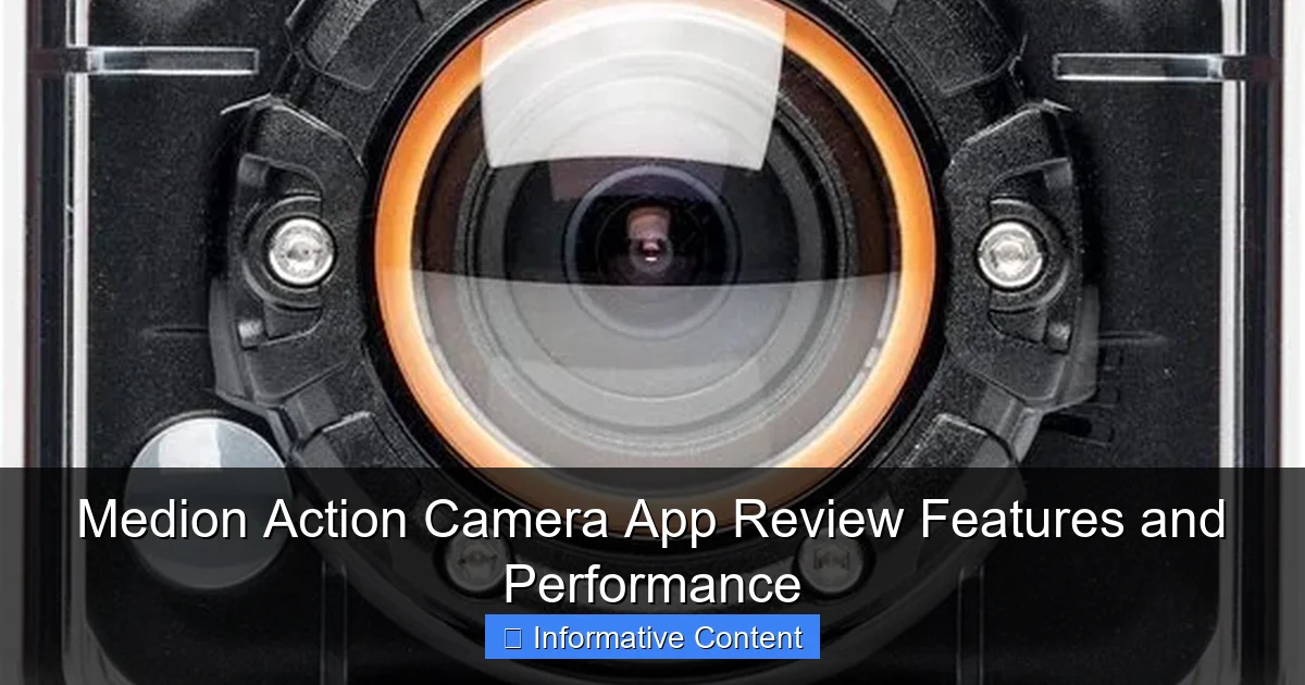 Medion Action Camera App Review Features and Performance