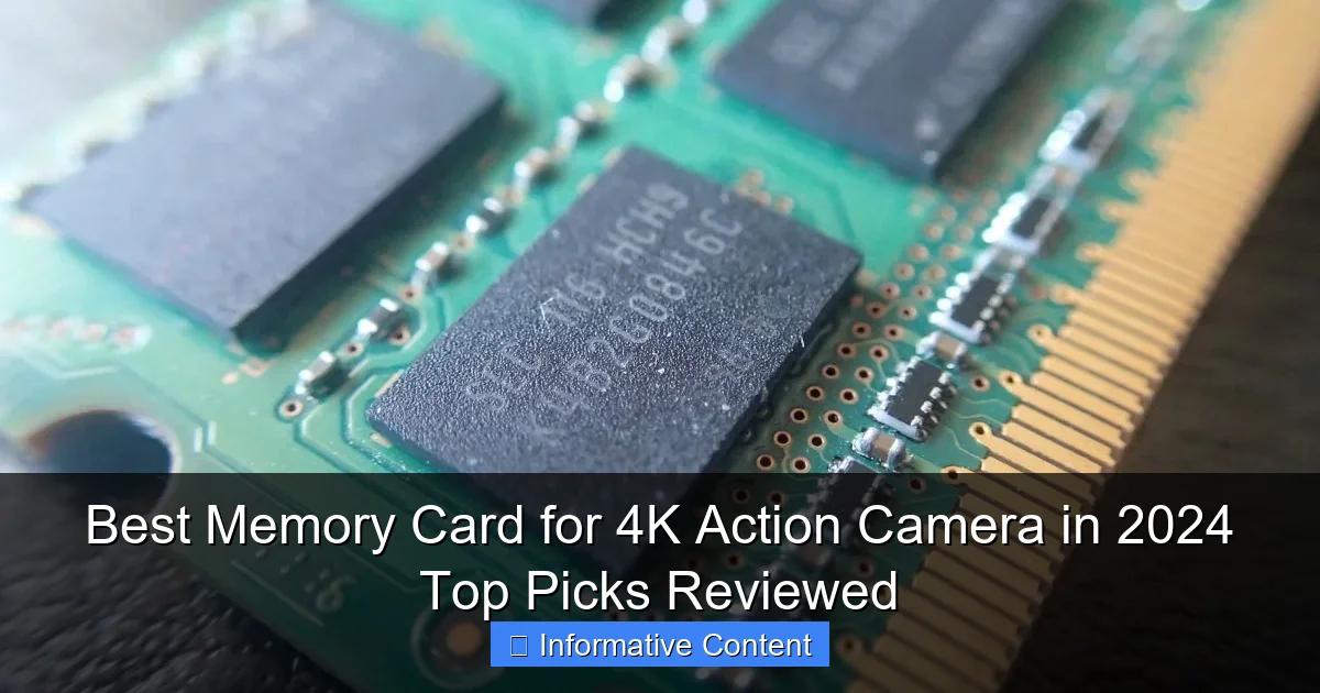 Best Memory Card for 4K Action Camera in 2024 Top Picks Reviewed