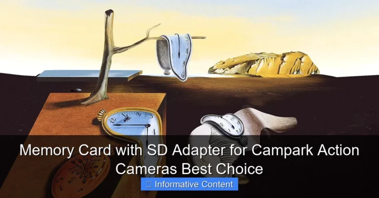 Memory Card with SD Adapter for Campark Action Cameras Best Choice