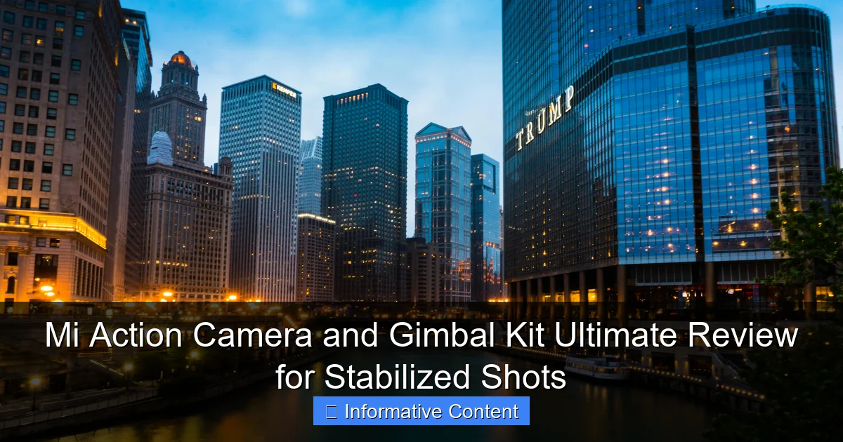 Mi Action Camera and Gimbal Kit Ultimate Review for Stabilized Shots