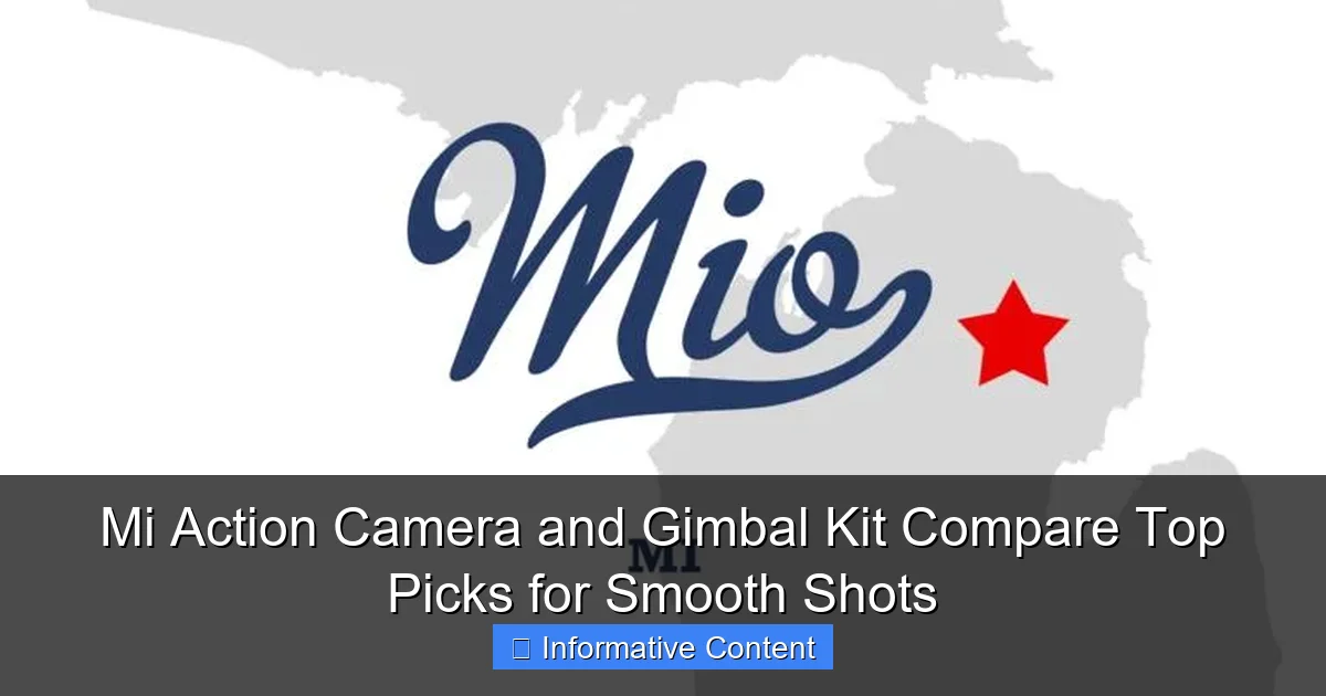 Mi Action Camera and Gimbal Kit Compare Top Picks for Smooth Shots
