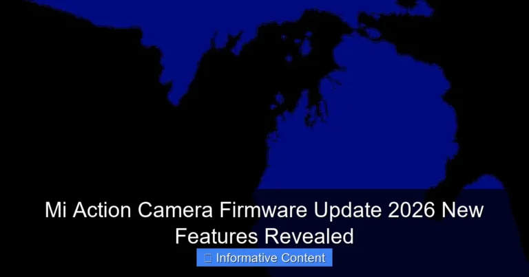 Mi Action Camera Firmware Update 2026 New Features Revealed