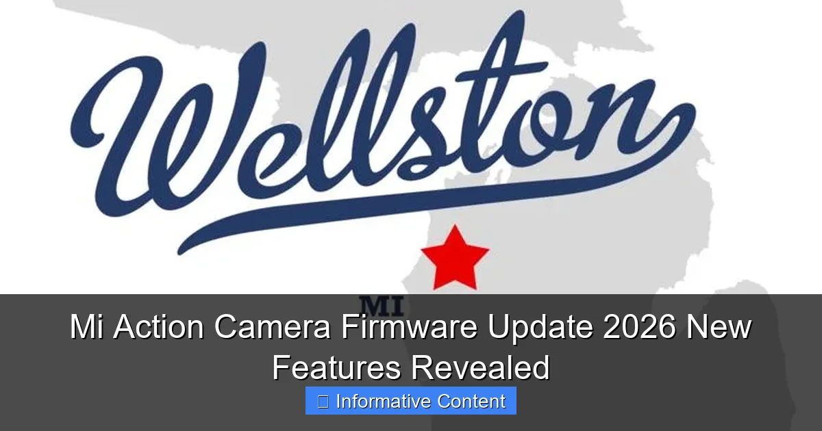 Mi Action Camera Firmware Update 2026 New Features Revealed