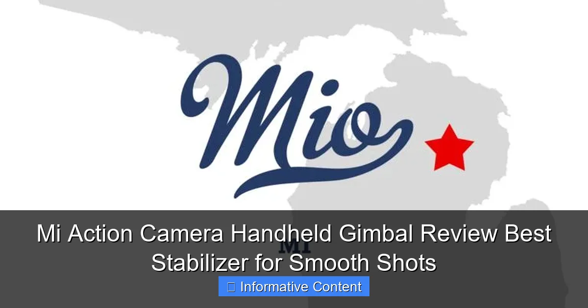 Mi Action Camera Handheld Gimbal Review Best Stabilizer for Smooth Shots