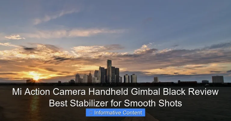 Mi Action Camera Handheld Gimbal Black Review Best Stabilizer for Smooth Shots