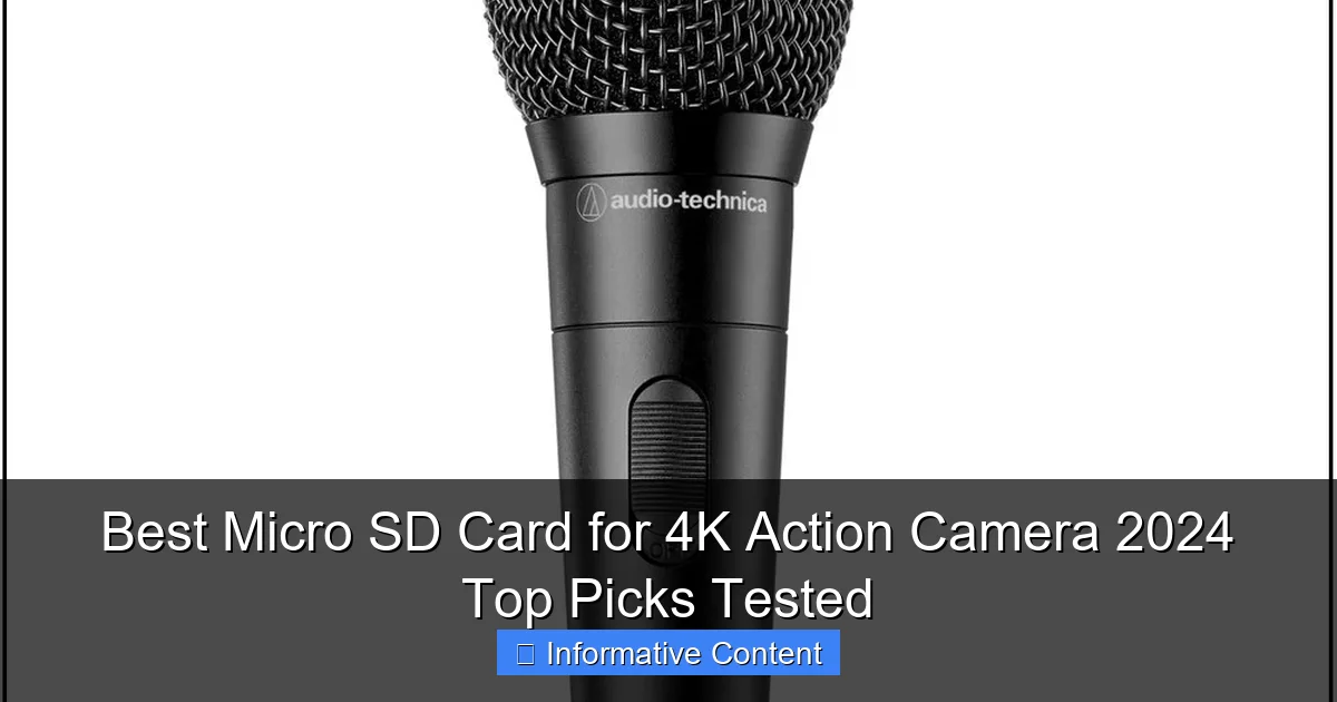 Best Micro SD Card for 4K Action Camera 2024 Top Picks Tested