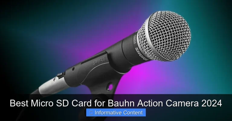 Best Micro SD Card for Bauhn Action Camera 2024