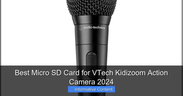 Best Micro SD Card for VTech Kidizoom Action Camera 2024