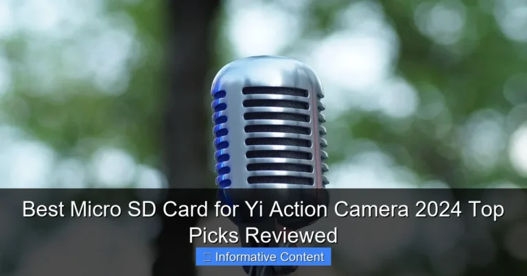 Best Micro SD Card for Yi Action Camera 2024 Top Picks Reviewed