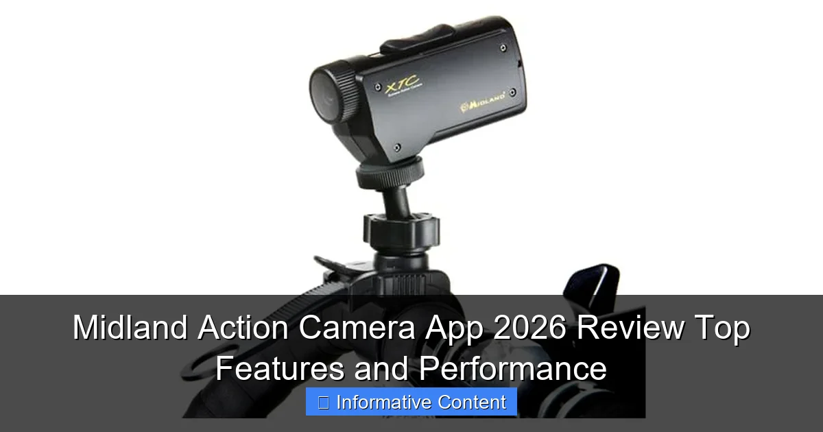 Midland Action Camera App 2026 Review Top Features and Performance
