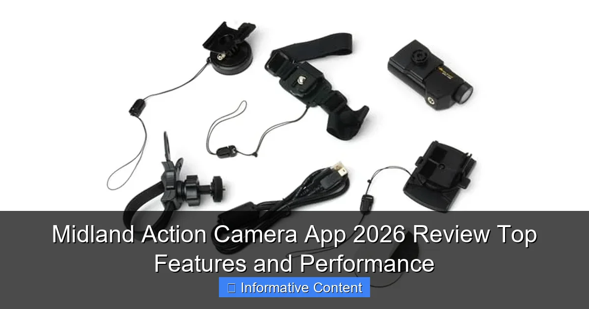 Midland Action Camera App 2026 Review Top Features and Performance