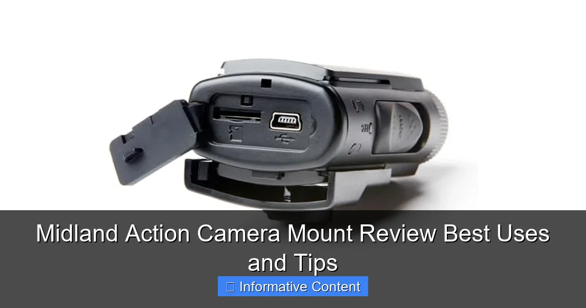 Midland Action Camera Mount Review Best Uses and Tips