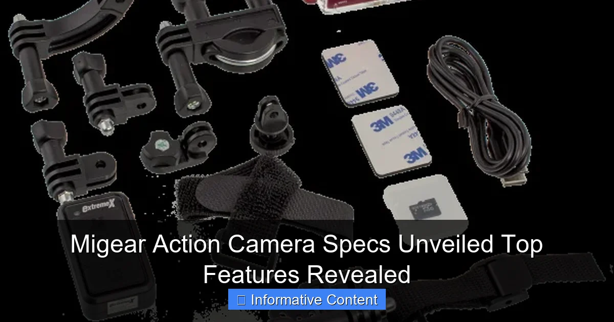 Migear Action Camera Specs Unveiled Top Features Revealed