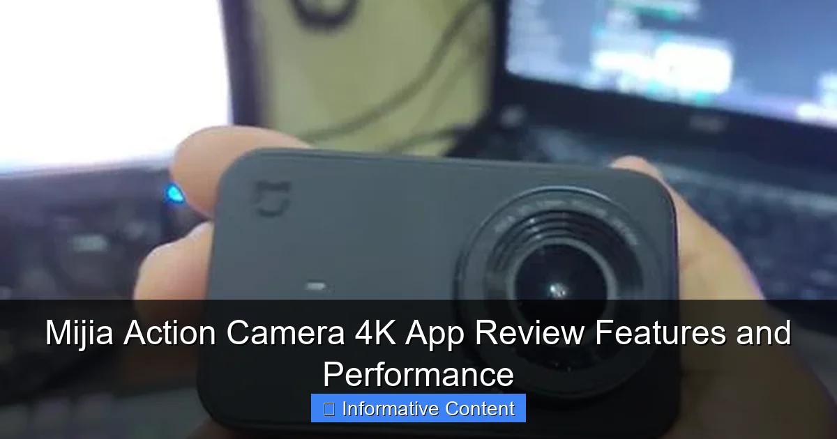 Mijia Action Camera 4K App Review Features and Performance