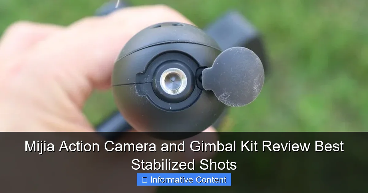 Mijia Action Camera and Gimbal Kit Review Best Stabilized Shots