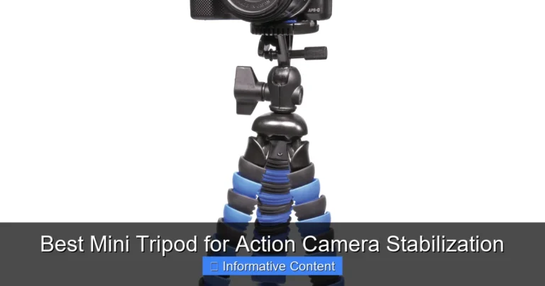 Best Mini Tripod for Action Camera Stabilization