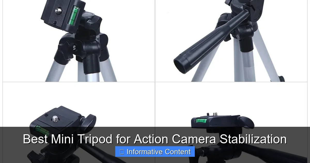 Best Mini Tripod for Action Camera Stabilization