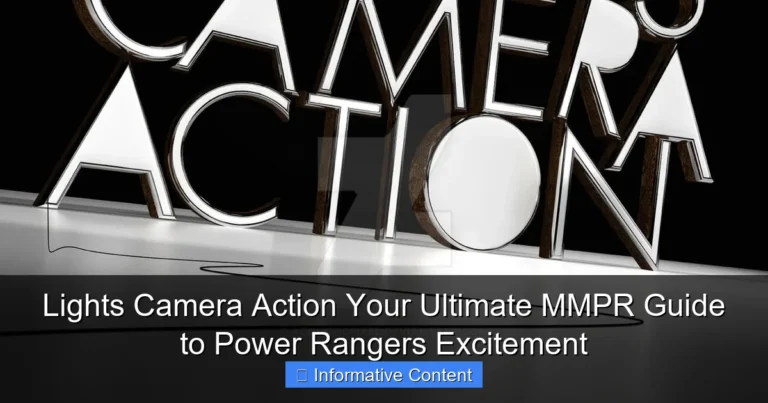 Lights Camera Action Your Ultimate MMPR Guide to Power Rangers Excitement