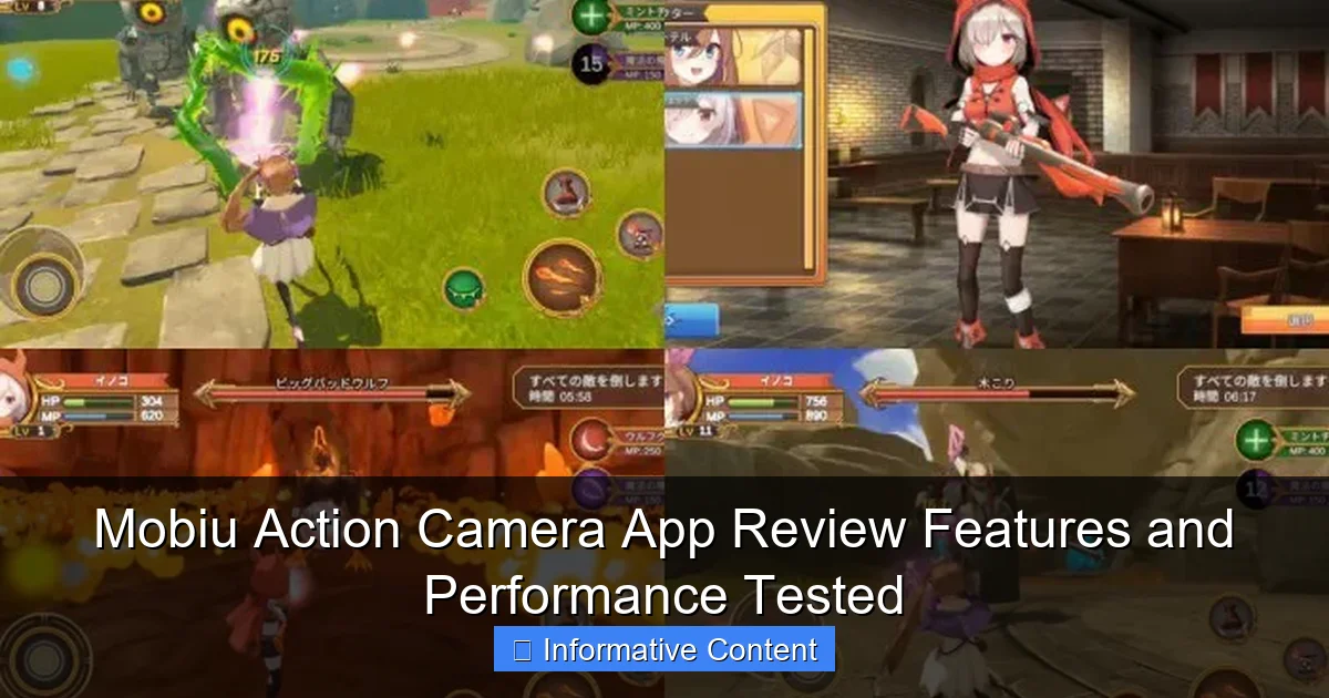 Mobiu Action Camera App Review Features and Performance Tested