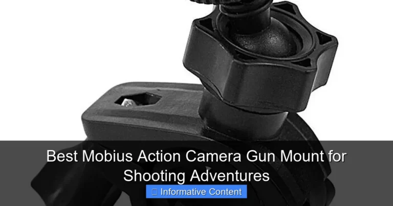 Best Mobius Action Camera Gun Mount for Shooting Adventures