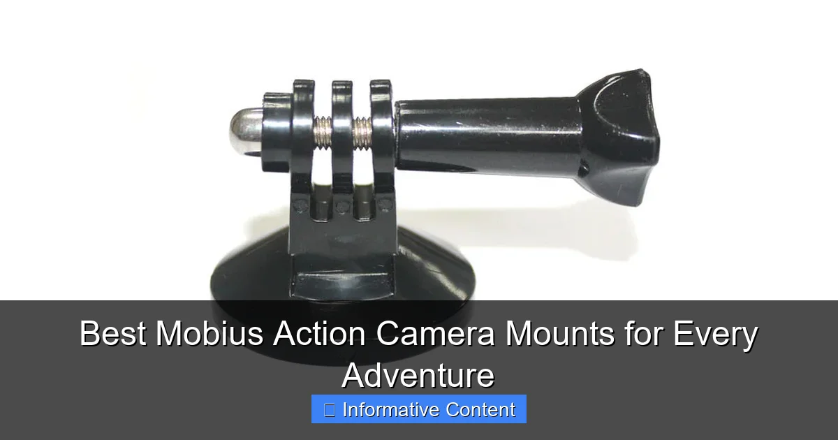 Best Mobius Action Camera Mounts for Every Adventure