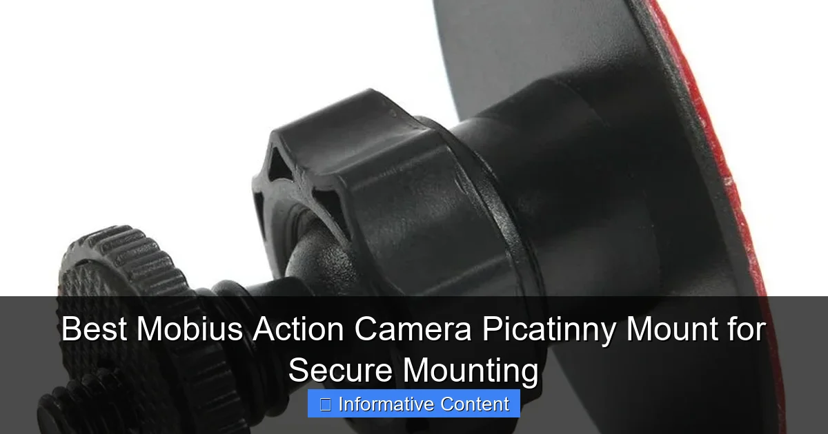 Best Mobius Action Camera Picatinny Mount for Secure Mounting