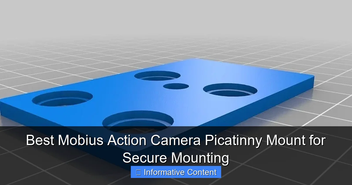 Best Mobius Action Camera Picatinny Mount for Secure Mounting