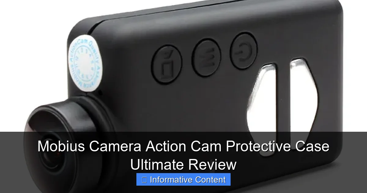 Mobius Camera Action Cam Protective Case Ultimate Review