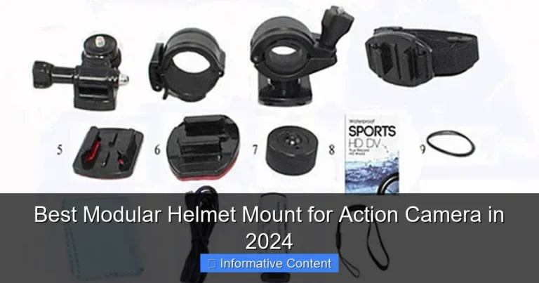 Best Modular Helmet Mount for Action Camera in 2024