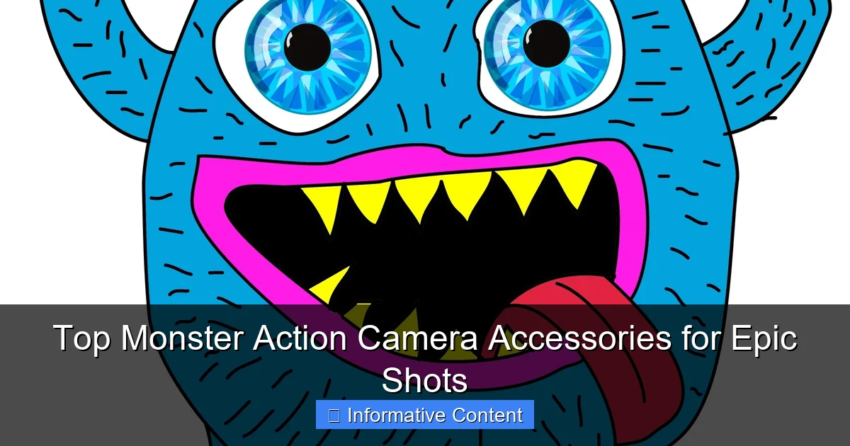 Top Monster Action Camera Accessories for Epic Shots