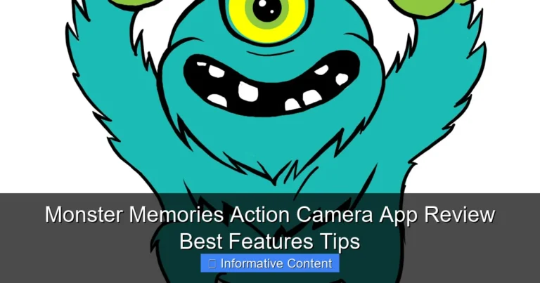 Monster Memories Action Camera App Review Best Features Tips