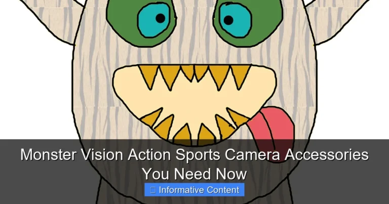 Monster Vision Action Sports Camera Accessories You Need Now