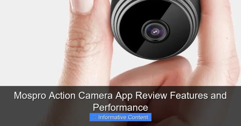 Mospro Action Camera App Review Features and Performance