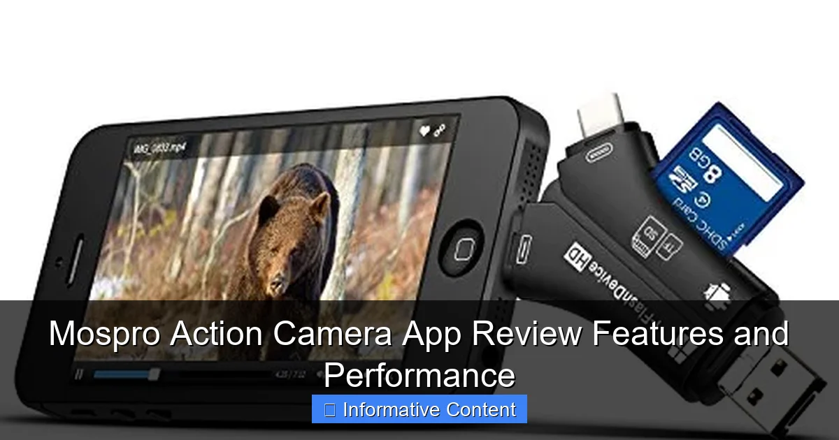 Mospro Action Camera App Review Features and Performance