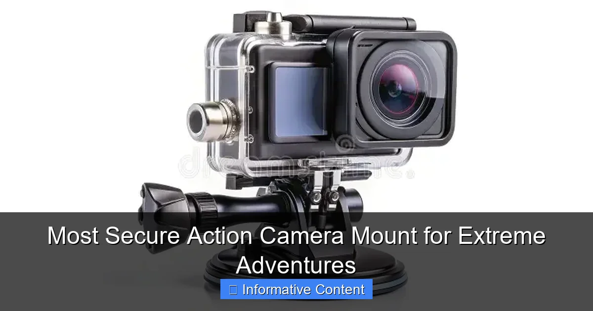 Most Secure Action Camera Mount for Extreme Adventures