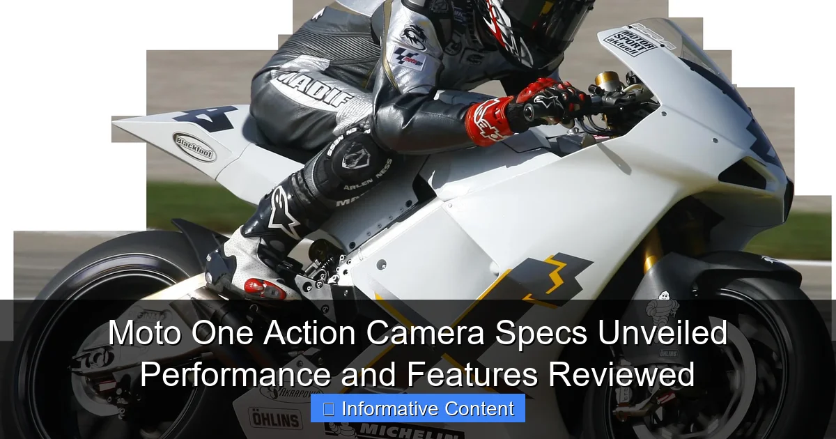 Moto One Action Camera Specs Unveiled Performance and Features Reviewed