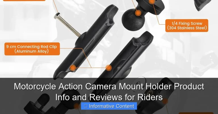 Motorcycle Action Camera Mount Holder Product Info and Reviews for Riders