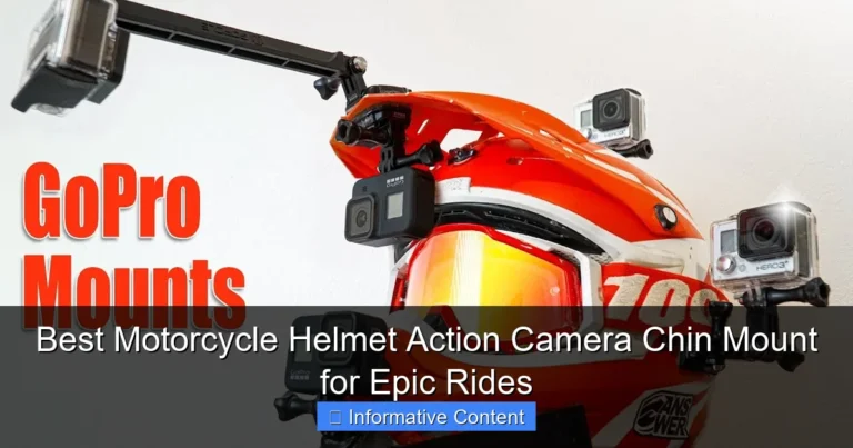 Best Motorcycle Helmet Action Camera Chin Mount for Epic Rides