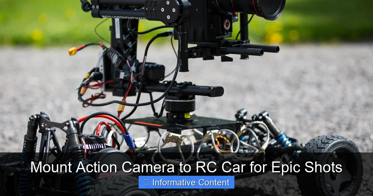 Mount Action Camera to RC Car for Epic Shots