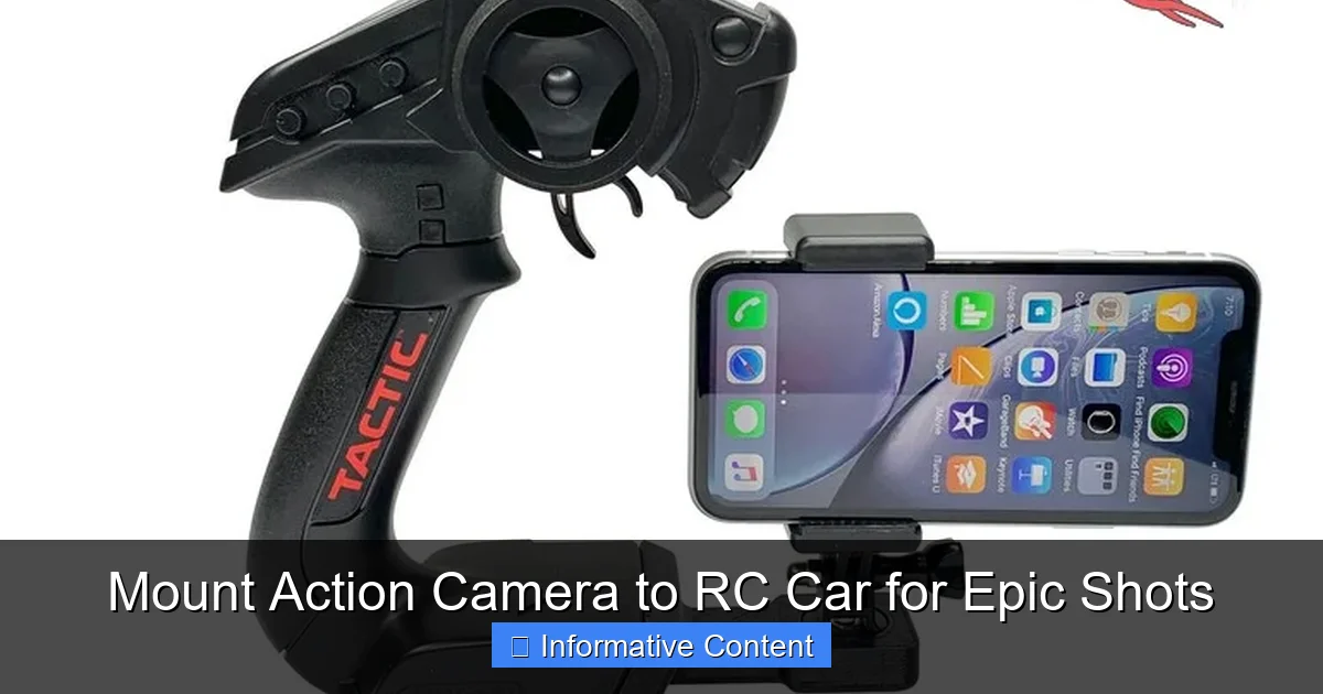 Mount Action Camera to RC Car for Epic Shots